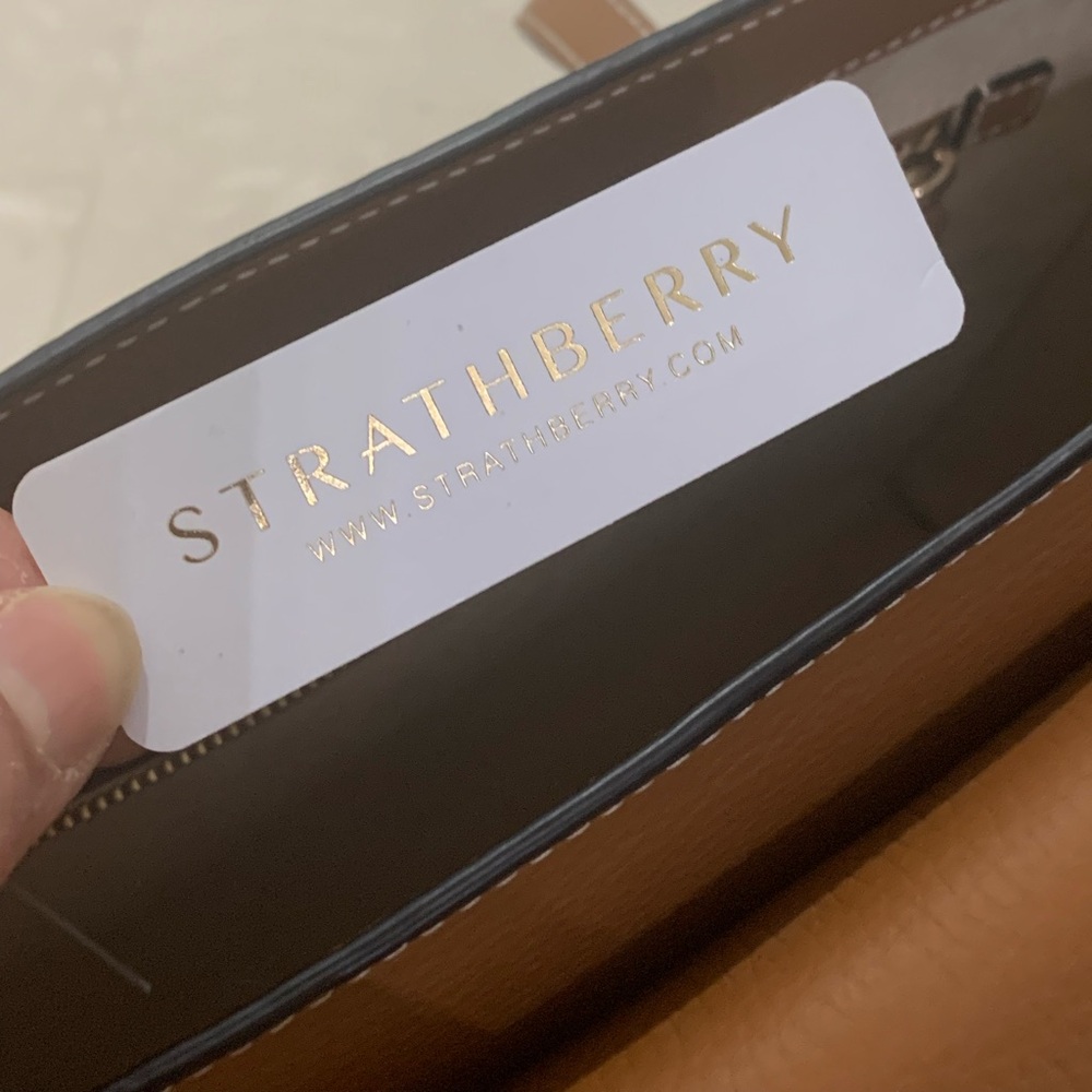 Strathberry Tan Tote Bag - Picture 13 of 17